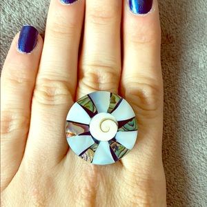 Shell ring size 7